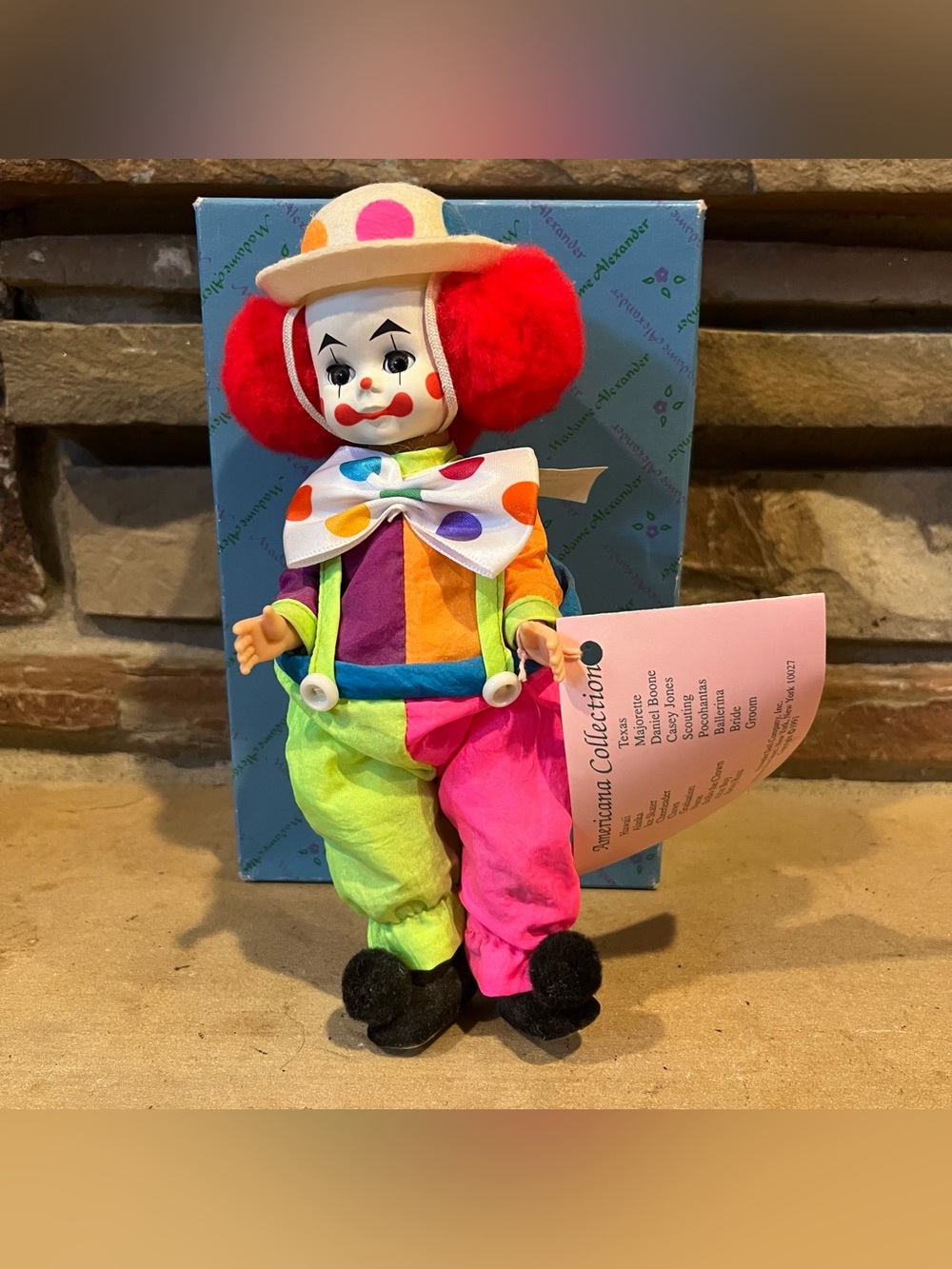 Madame Alexander Bobo Clown 310 8" Doll